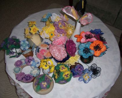 All freestanding flowers