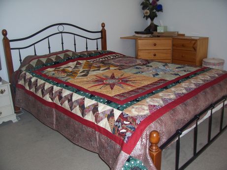 Red Dust bedspread