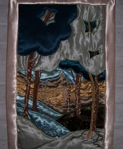 Magic forest wall hanging